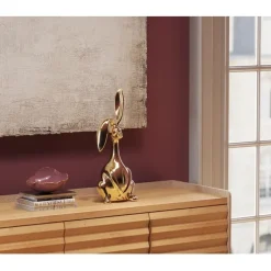 KARE Design Accessoires>Figurine décorative Bunny doré 52cm