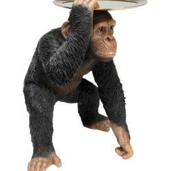 KARE Design Accessoires>Figurine décorative Butler Playing Chimp noir 52cm