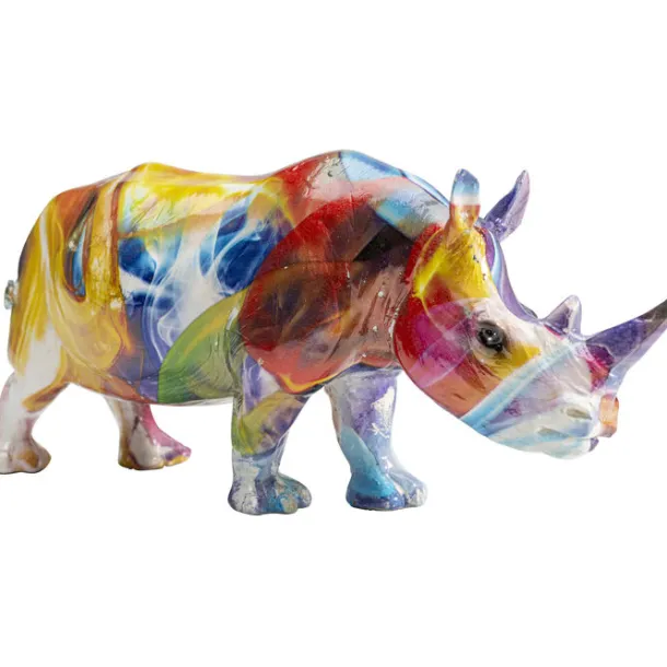 KARE Design Accessoires>Figurine décorative Colored Rhino 17cm