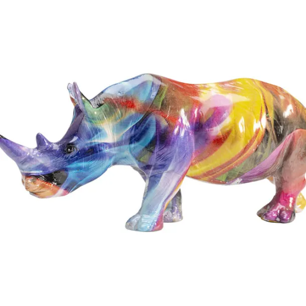 KARE Design Accessoires>Figurine décorative Colored Rhino 17cm