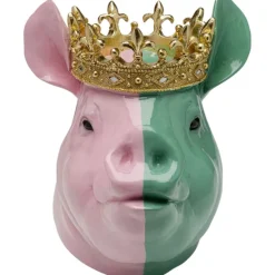 KARE Design Accessoires>Figurine décorative Crowned Pig 28cm