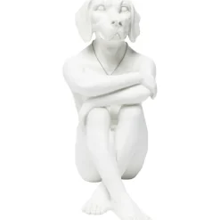 KARE Design Accessoires>Figurine décorative Dog Marc blanc