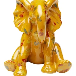 KARE Design Accessoires>Figurine décorative Elephant Dots jaune 18cm
