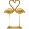 KARE Design Accessoires>Figurine décorative Flamingo Love doré 39cm