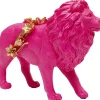 KARE Design Accessoires>Figurine décorative Flower Lion fuchsia 19cm