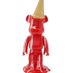 KARE Design Accessoires>Figurine décorative Gelato Bear rouge 40cm