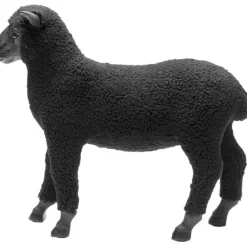KARE Design Accessoires>Figurine décorative Happy Sheep Wool noir 37cm