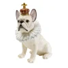 KARE Design Accessoires>Figurine décorative King Dog blanc 33cm