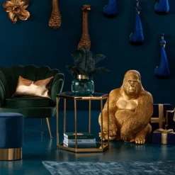 KARE Design Accessoires>Figurine décorative Monkey Gorilla Side doré 76cm