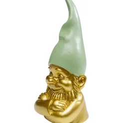 KARE Design Accessoires>Figurine décorative Nain doré vert 21cm