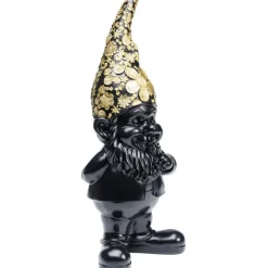 KARE Design Accessoires>Figurine décorative Nain Standing noir-doré 45