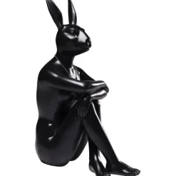 KARE Design Accessoires>Figurine décorative Rabbit Gillie noir