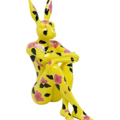 KARE Design Accessoires>Figurine décorative Rabbit Gillie jaune 80cm
