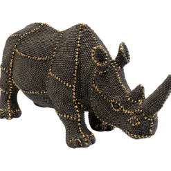 KARE Design Accessoires>Figurine décorative Rhino Rivets Pearls 26cm