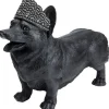 KARE Design Accessoires>Figurine décorative Royal Standing Corgi noir 52cm