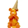 KARE Design Accessoires>Figurine décorative Sitting Gelato Bear Orange 37c