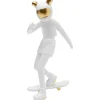 KARE Design Accessoires>Figurine décorative Skating Astronaut blanc