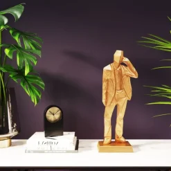 KARE Design Accessoires>Figurine décorative Standing Man doré 62cm