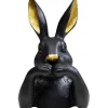 KARE Design Accessoires>Figurine décorative Sweet Rabbit noir 23cm