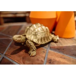 KARE Design Accessoires>Figurine décorative Turtle doré PM