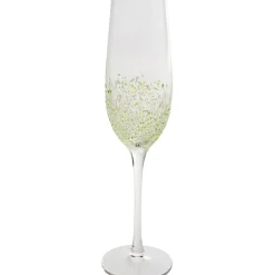 KARE Design Accessoires>Flûte à champagne Confetti vert 26cm