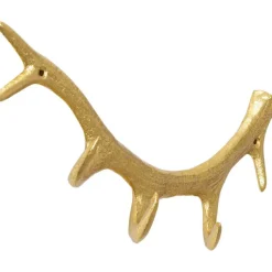 KARE Design Meubles>Garderobe murale Antler doré 35cm
