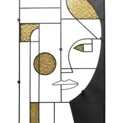 KARE Design Meubles>Garderobe murale Art Girl Face 60x90cm