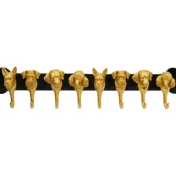 KARE Design Meubles>Garderobe murale Dog Family doré 69cm