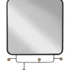 KARE Design Meubles>Garderobe murale Gina miroir 50x65cm