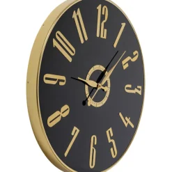 KARE Design Accessoires>Horloge murale Casino noir Ø76cm