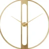 KARE Design Accessoires>Horloge murale Clip Gold Ø107cm