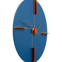 KARE Design Accessoires>Horloge murale Felice bleu Ø30cm