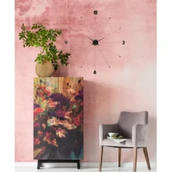 KARE Design Accessoires>Horloge murale Like Umbrella noire