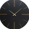 KARE Design Accessoires>Horloge murale Luca noir Ø70cm