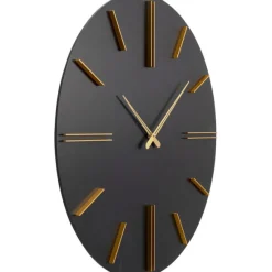 KARE Design Accessoires>Horloge murale Luca noir Ø70cm
