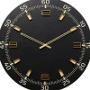 KARE Design Accessoires>Horloge murale Milk Bar noir Ø60cm
