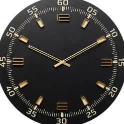 KARE Design Accessoires>Horloge murale Milk Bar noir Ø60cm