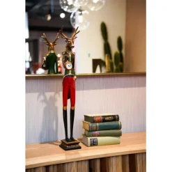 KARE Design Accessoires>Horloge à poser Gentleman Deer
