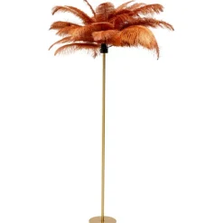 KARE Design Luminaires>Lampadaire Feather Palm Rusty Red 165cm