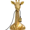 KARE Design Luminaires>Lampe à poser Animal Giraffe doré 50cm
