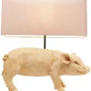 KARE Design Luminaires>Lampe à poser Animal Pig 50cm