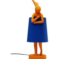 KARE Design Luminaires>Lampe à poser Animal Rabbit orange/bleu 50cm