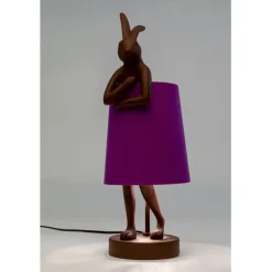 KARE Design Luminaires>Lampe à poser Animal Rabbit rouge/violet 50cm