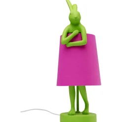 KARE Design Luminaires>Lampe à poser Animal Rabbit vert/fuchsia 50cm