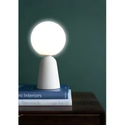 KARE Design Luminaires>Lampe à poser Bollie beige 33cm
