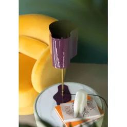 KARE Design Luminaires>Lampe à poser Cloudy ovale plum 49cm