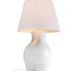 KARE Design Luminaires>Lampe à poser Donna blanc 48cm
