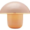 KARE Design Luminaires>Lampe à poser Mushroom Matt peach 27cm
