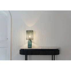 KARE Design Luminaires>Lampe à poser Veccio bleu 42cm