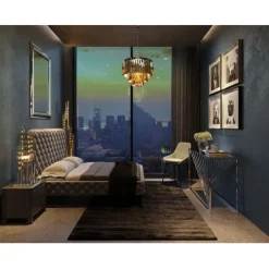 KARE Design Meubles>Lit Desire haut gris argenté 180x200cm